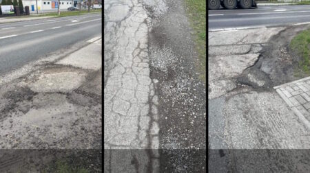 Skargi na zjazd ze Strażackiej na drogę krajową nr 9 w Nowej Dębie. "To już nie jest śmieszne"